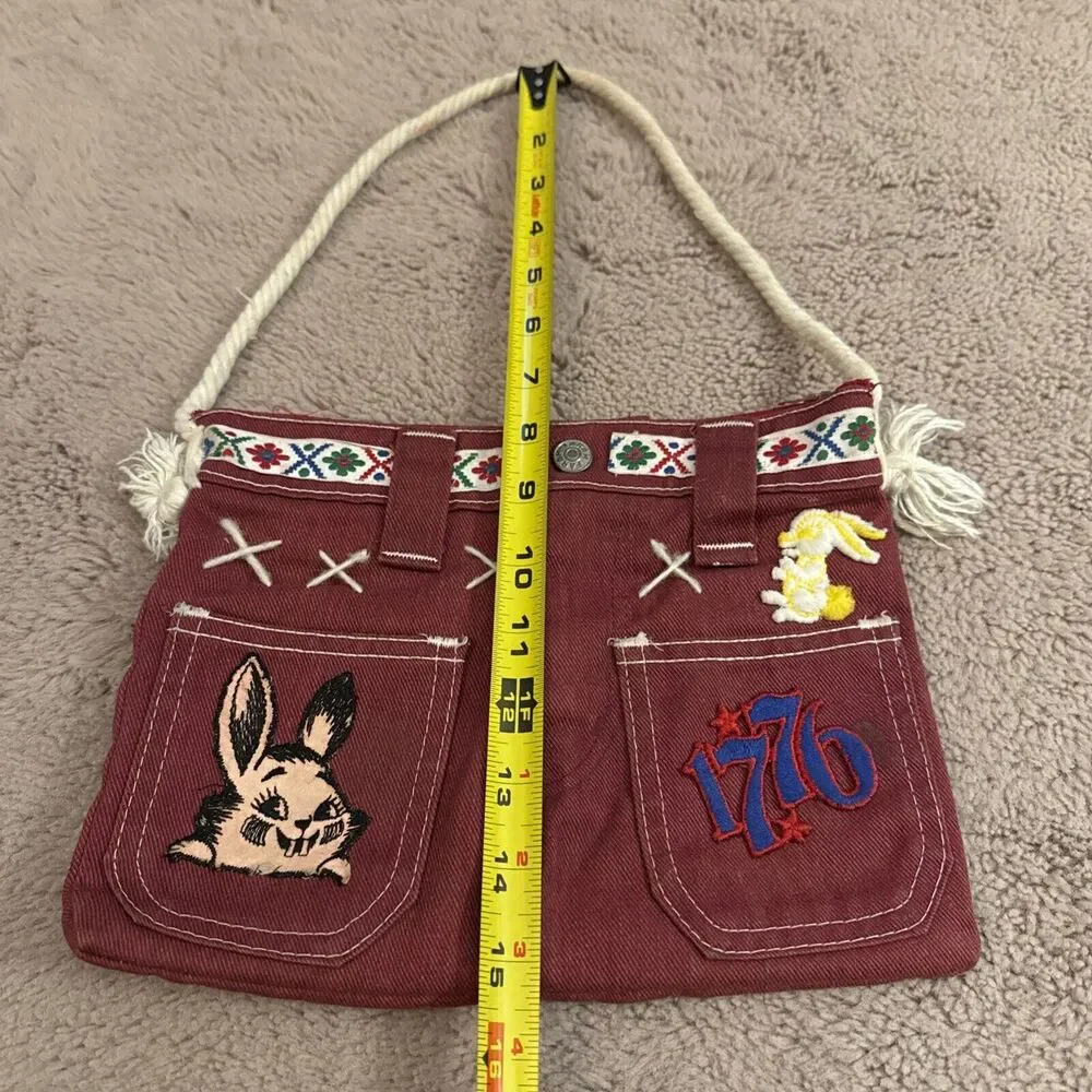 Vintage Farah Denim Jeans Purse